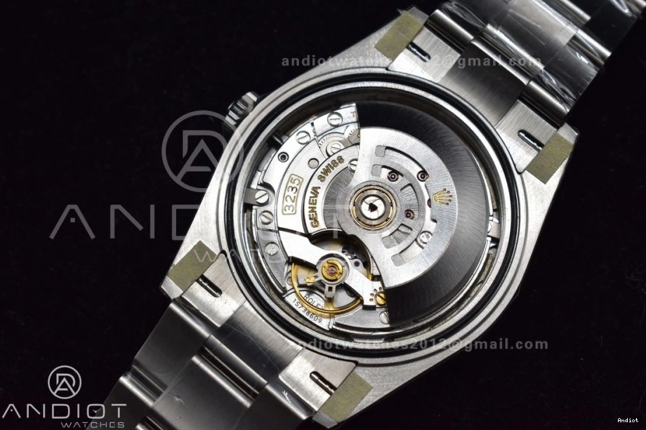 Best VS3235 Oyster 904L Gray 41 Bracelet DateJust VSF Edition Roman Green Dial SS 1:1 on 126330 0204